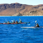 ES kayaking 2 doubles & single 9x6